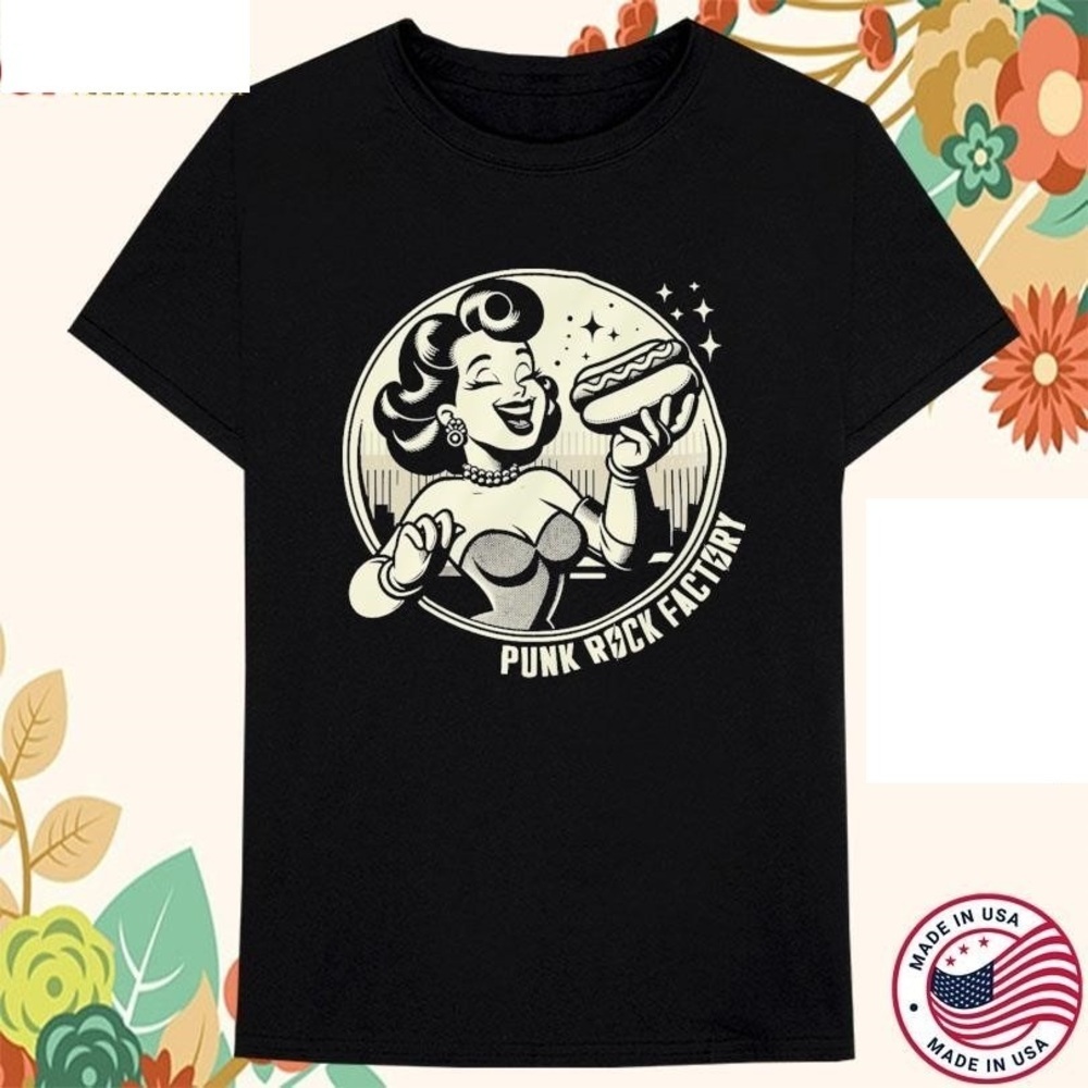Punk Rock Factory Atomic Appetite Hot Dog T-shirts